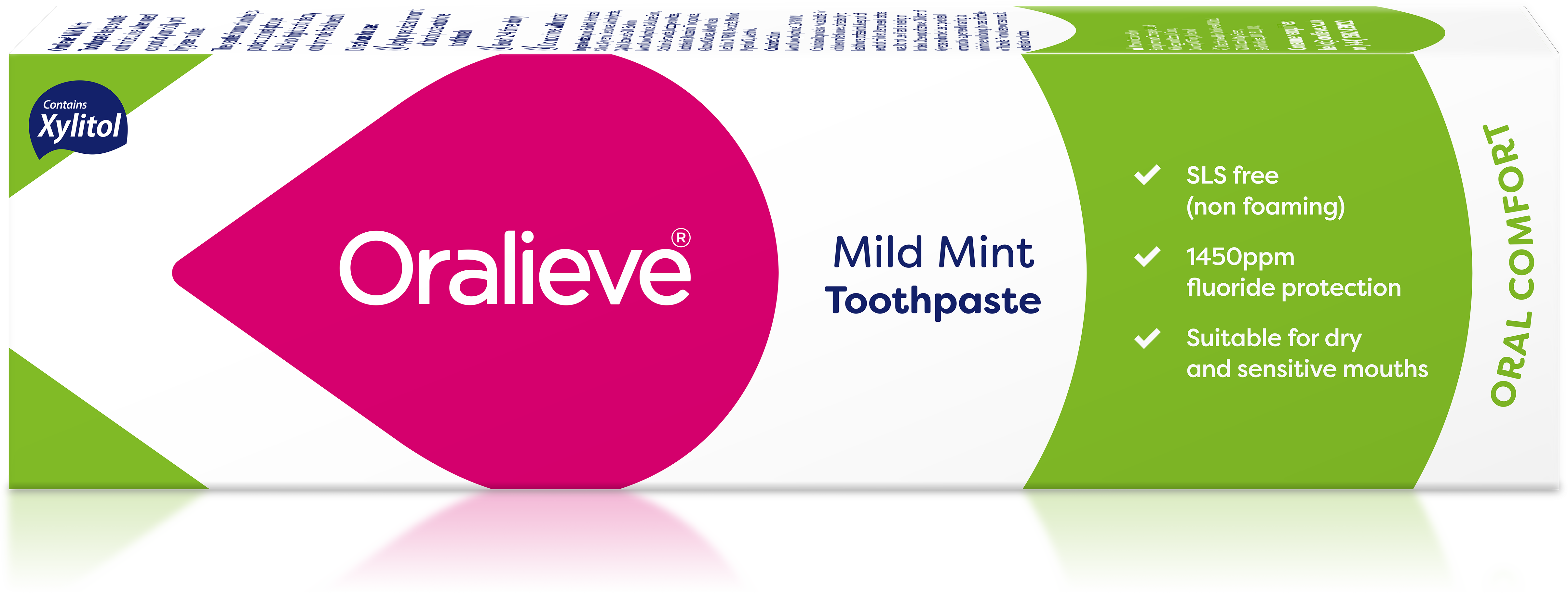 Oralieve Toothpaste Mild Mint 75ml