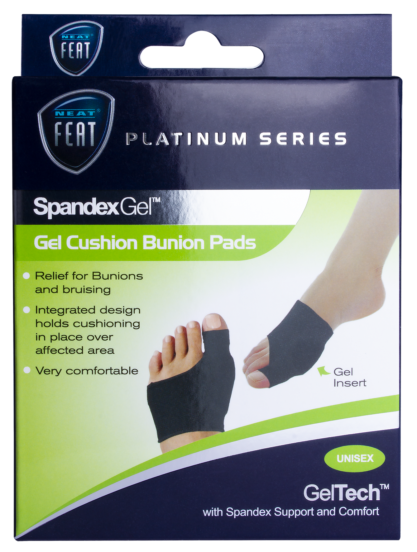 Spandex  Bunion Pad Sleeve Large
