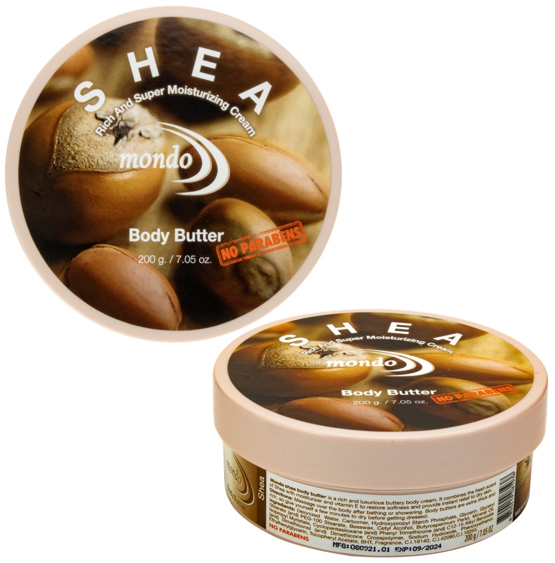 SHEA BUTTER 200GM BODY BUTTER