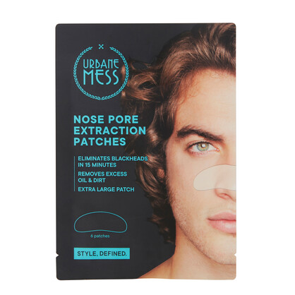 NOSE PORE EXTRACTION PATCHES 6PK URBANE MESS