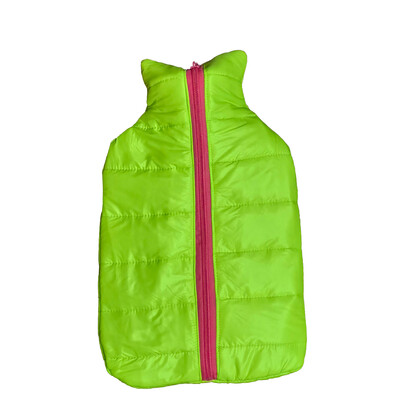 HEALTH + SURE HOT WATER BOTTLE 2L WITH GREEN JACKET COVER