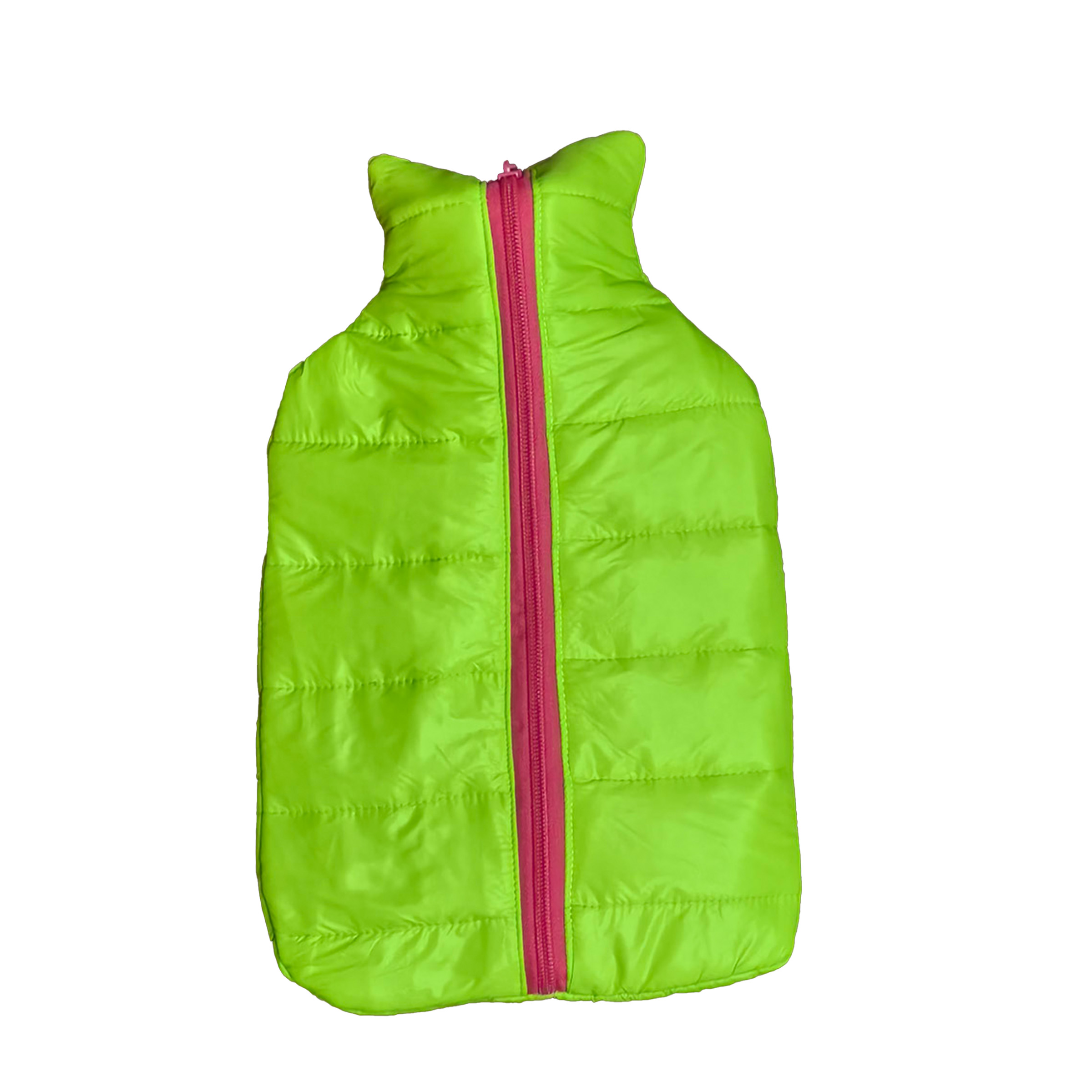 HEALTH + SURE HOT WATER BOTTLE 2L WITH GREEN JACKET COVER
