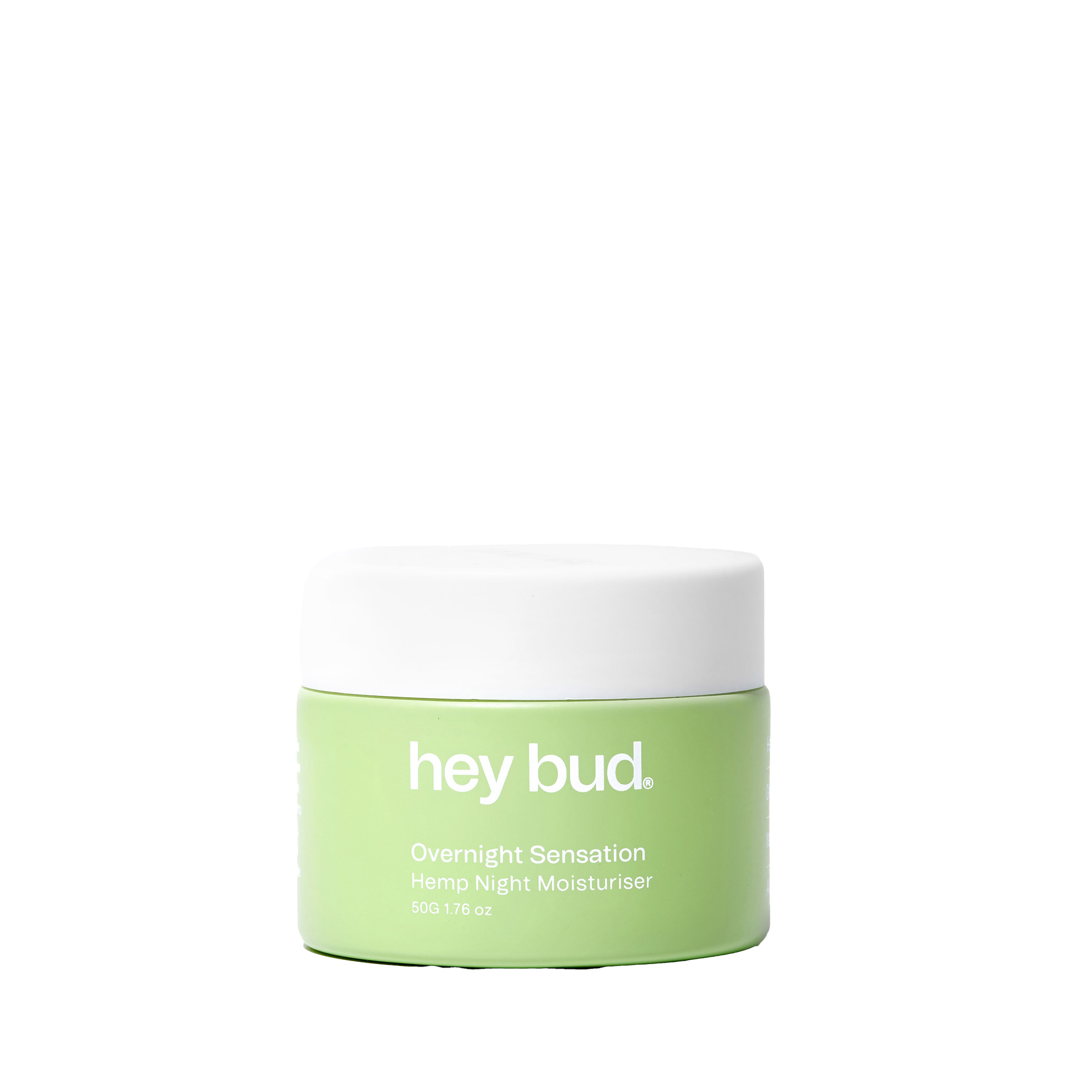 HEY BUD - HEMP NIGHT MOISTURISER 50g