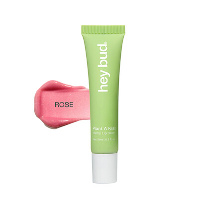HEY BUD - HEMP LIP BALM ROSE 15g