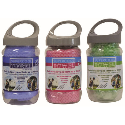 SUPERTEX SUPERCOOL TOWELS - CDU 12