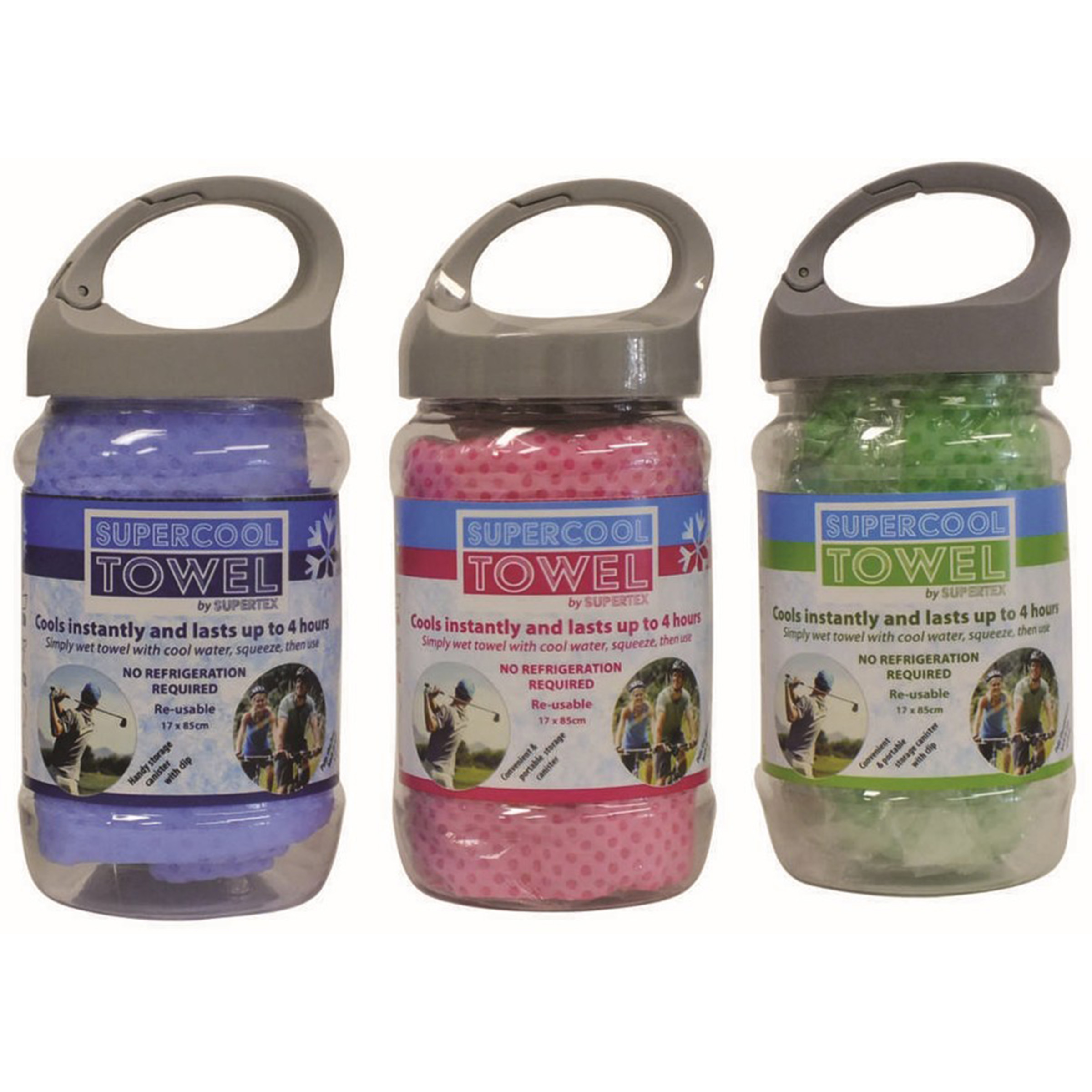 SUPERTEX SUPERCOOL TOWELS - CDU 12