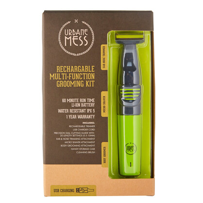 RECHARGABLE MULTIFUNCTION GROOMING KIT