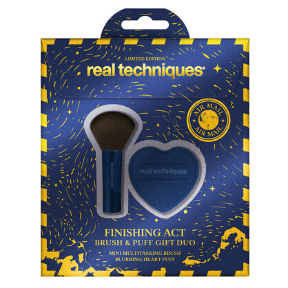 RT XMAS - FINISHING ACT BRUSH & PUFF DUO