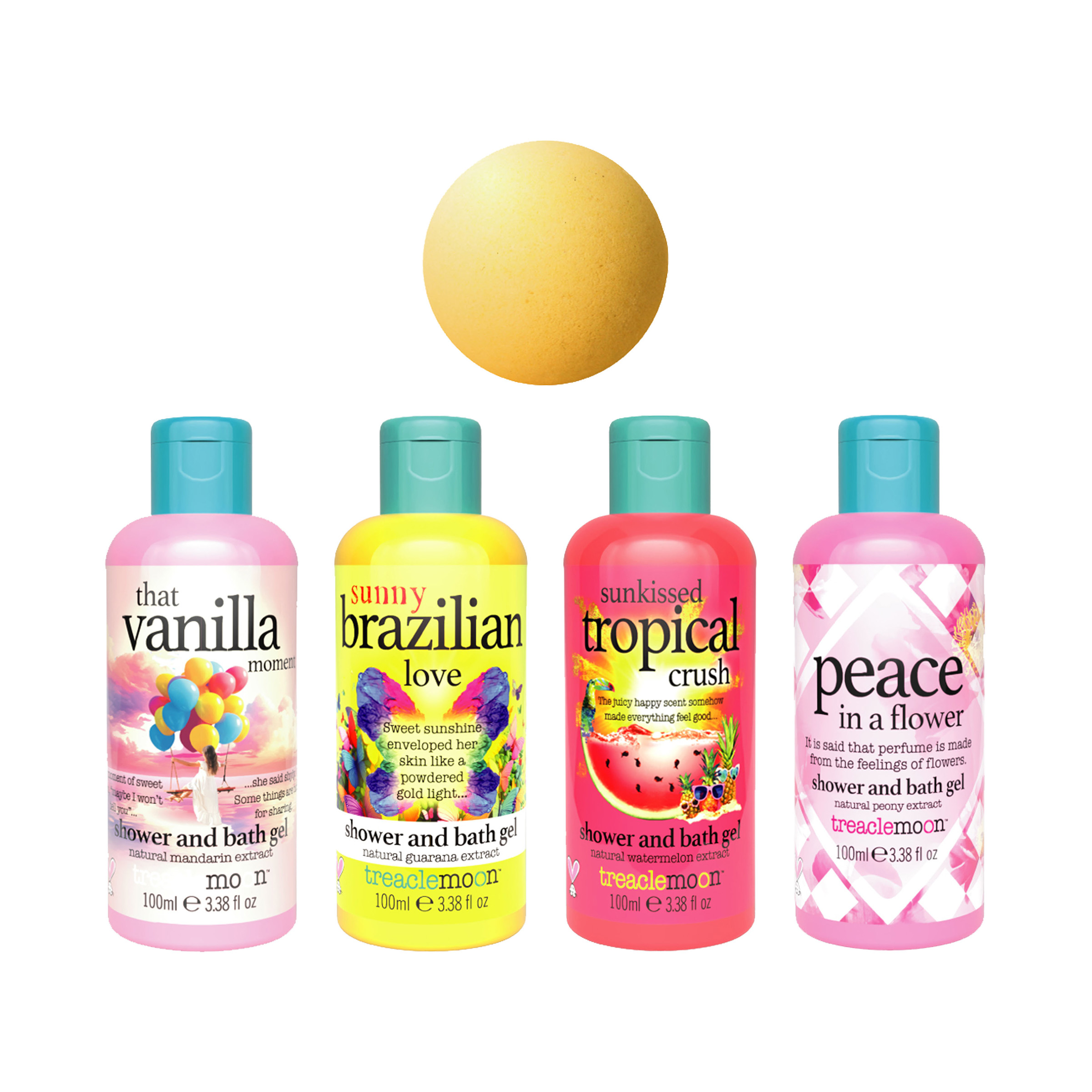 TREACLEMOON THE LOVELY BATHTIME COLLECTION (5PCS)