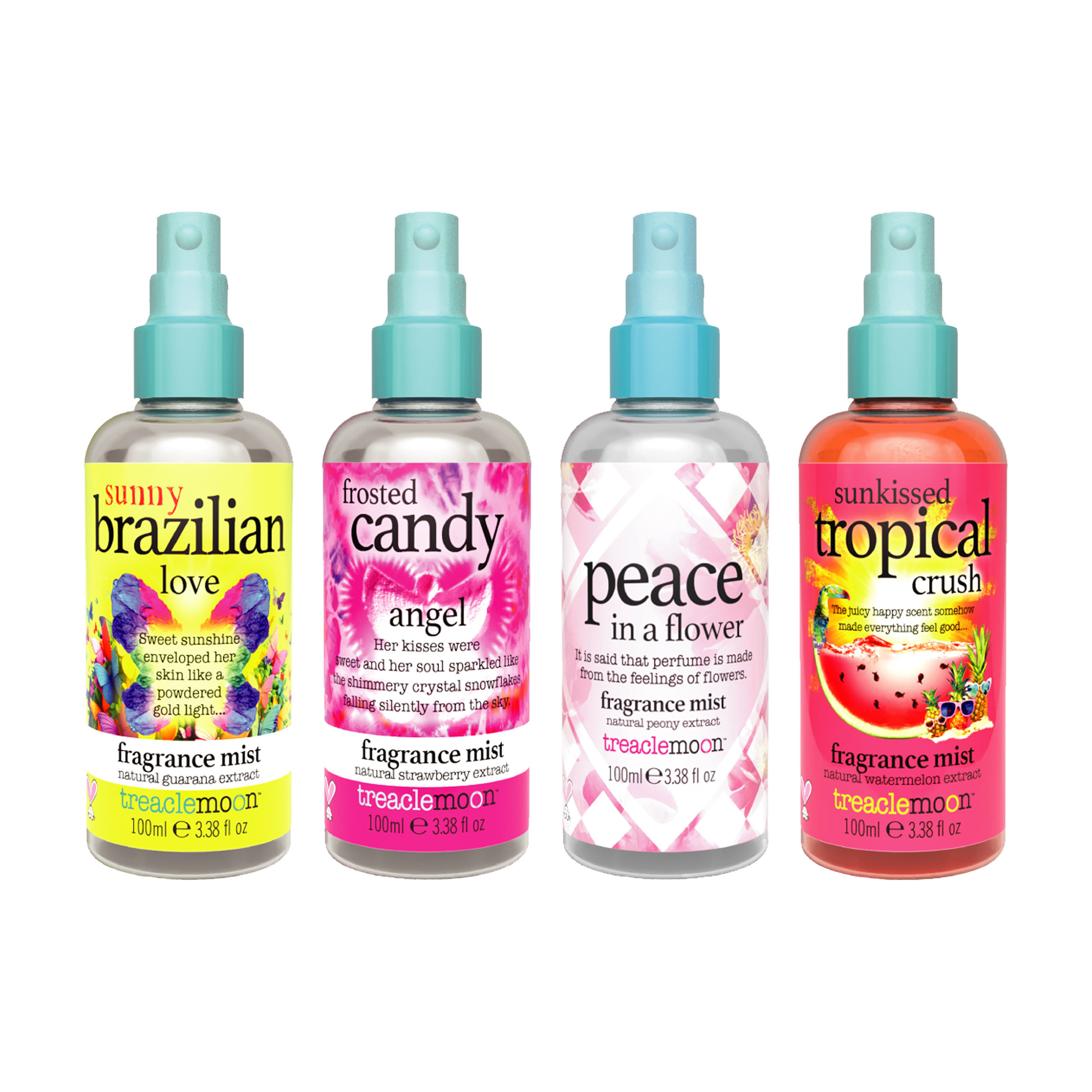TREACLEMOON FRAGRANCE MISTS SCENTS FROM THE STARS (4PCS)