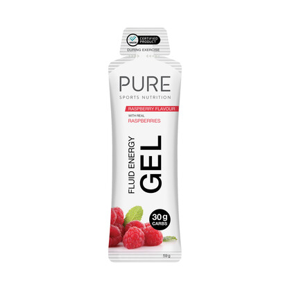 PURE FLUID ENERGY GEL - RASPBERRY