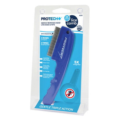PROTECH+ TRIPLE ACTION LICE COMB