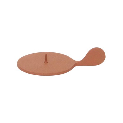 Ostra Candle Holder Small 16x10.5x3.5cm Clay