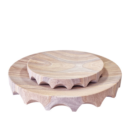 Riley Tray Large 30x30x4cm Rainbow Sandstone