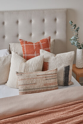 Zuri Cushion 50x50cm Natural & Brown Multi