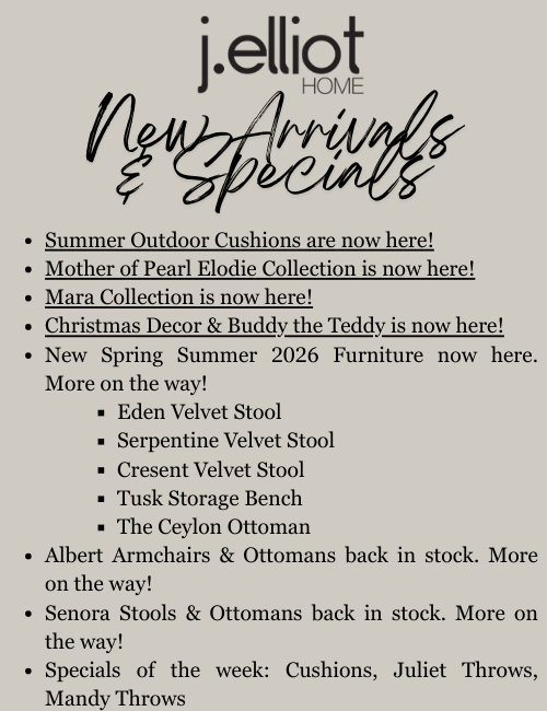 J.Elliot Arrivals & Specials