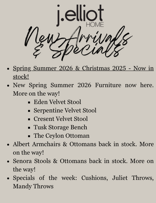 J.Elliot Arrivals & Specials