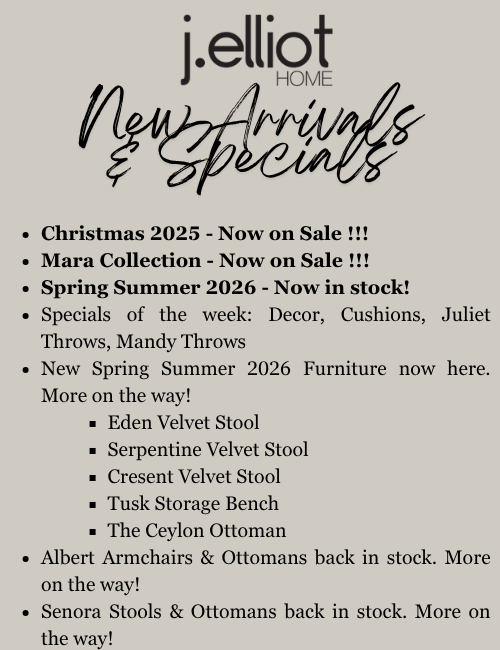 J.Elliot Arrivals & Specials