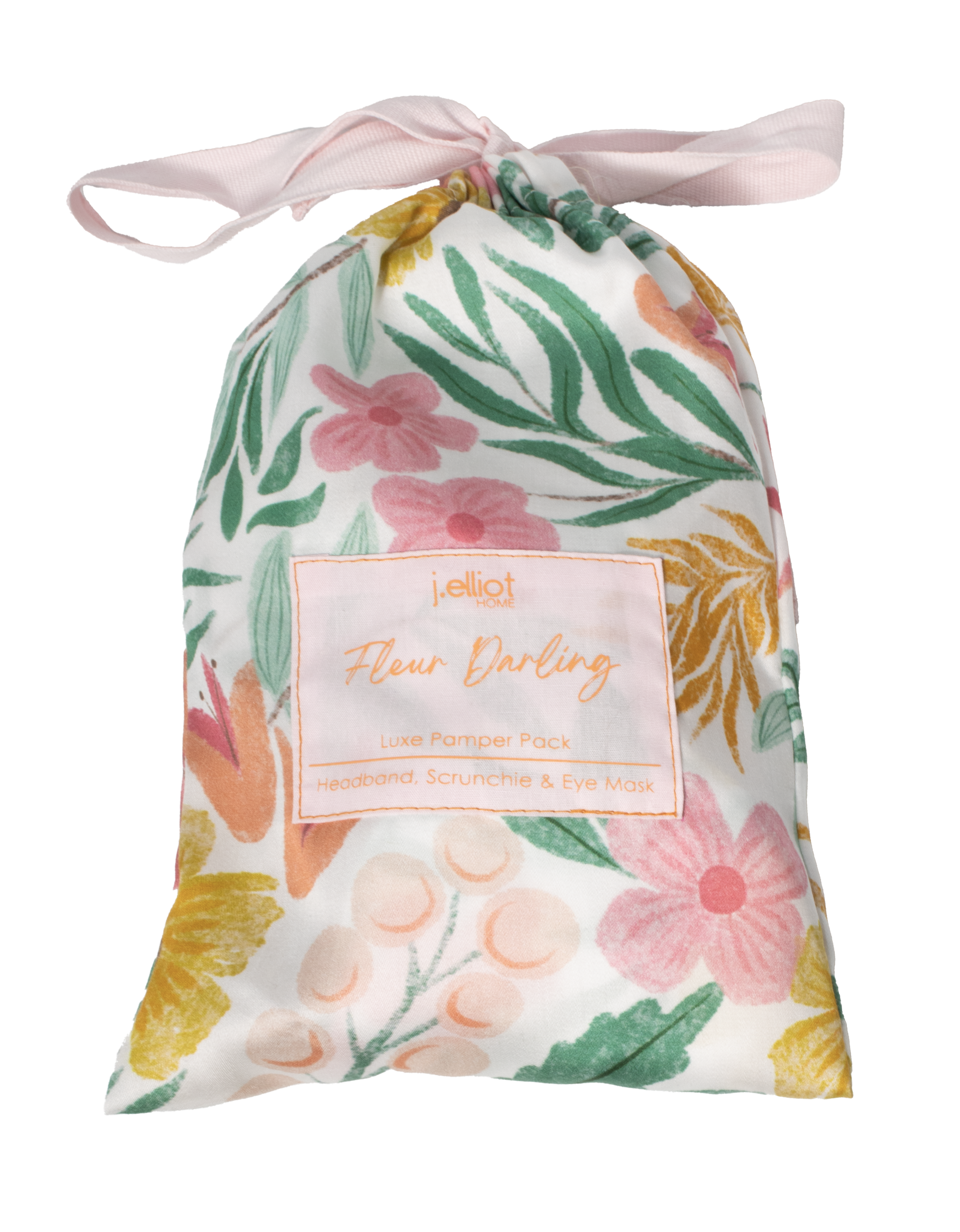 Fleur Darling Eyemask, Scrunchie and Headband Pamper Pack