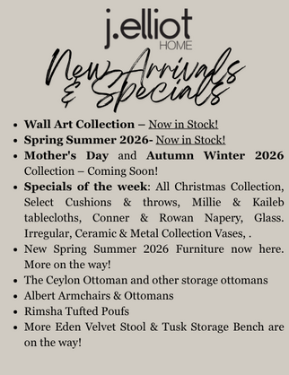 J.Elliot Arrivals & Specials