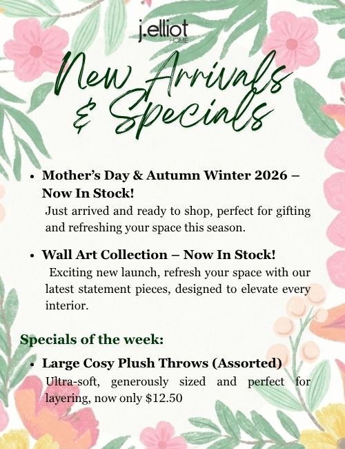 J.Elliot Arrivals & Specials