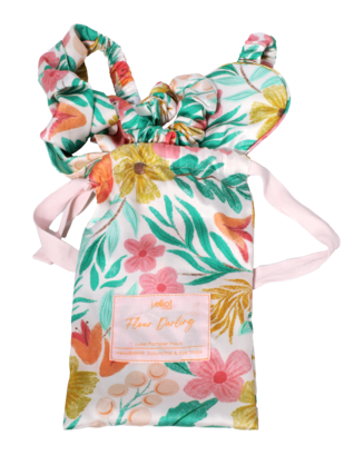 Fleur Darling Eyemask, Scrunchie and Headband Pamper Pack