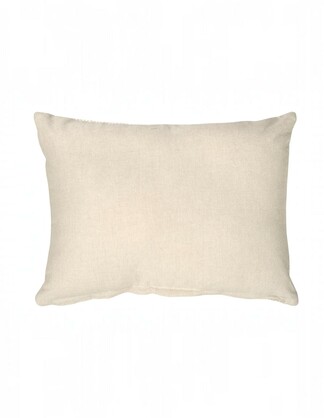 Eren Handwoven Stripe Cushion 35x55cm Olive & Natural