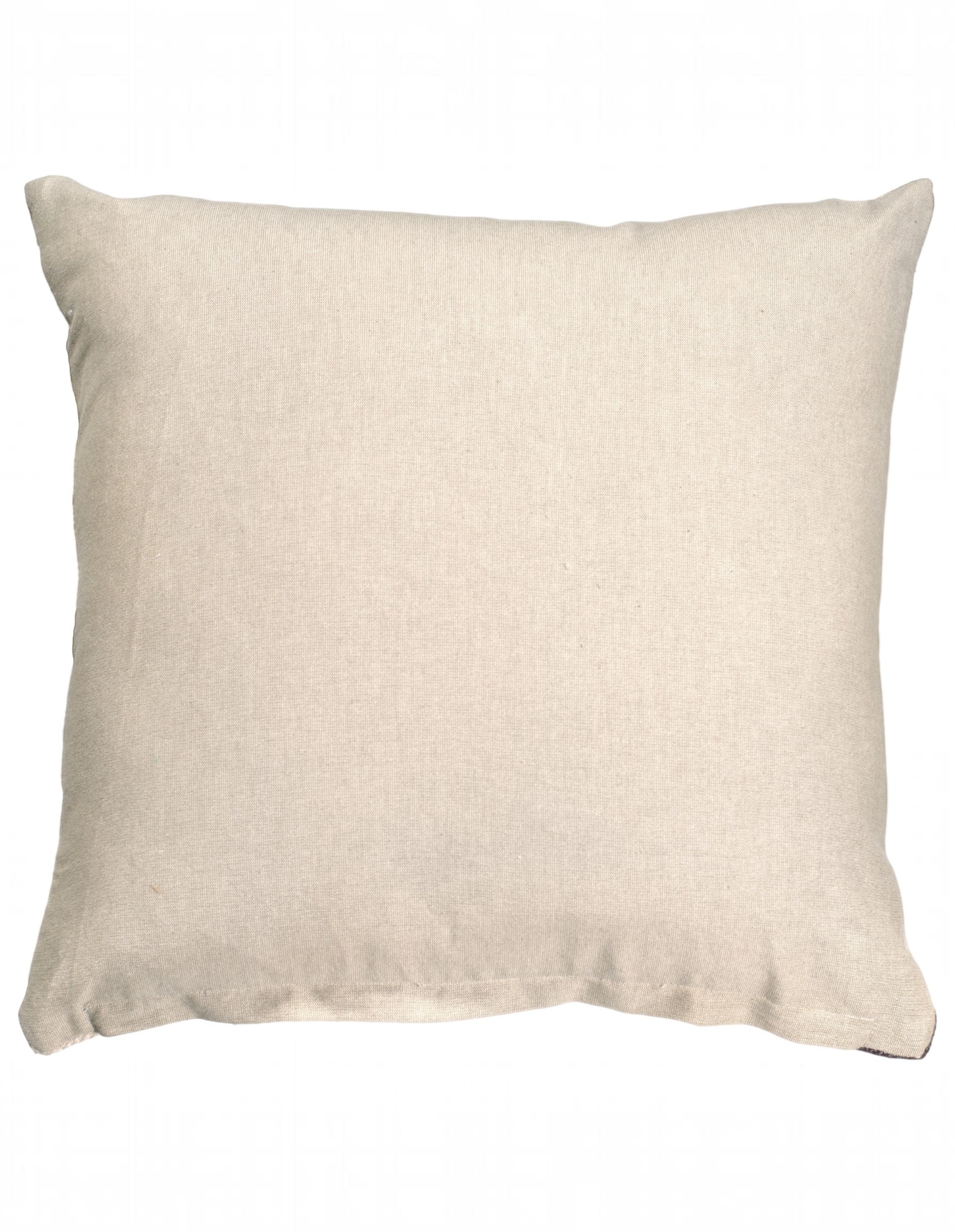 Eren Handwoven Stripe Cushion 50x50cm Olive & Natural