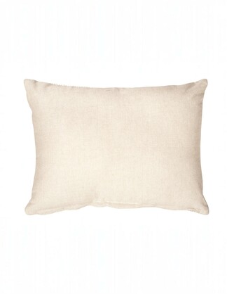 Eren Handwoven Stripe Cushion 35x55cm Rust & Natural