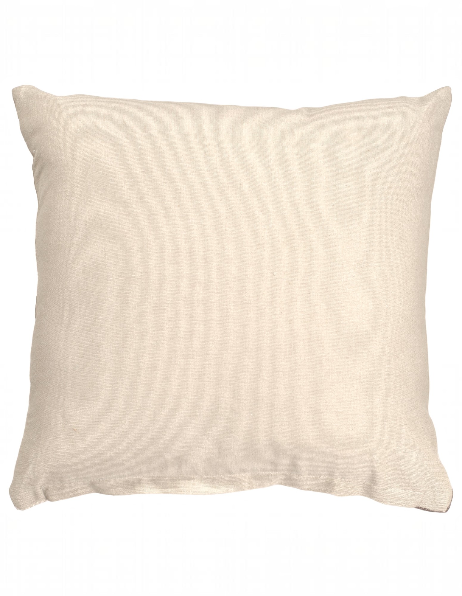 Eren Handwoven Stripe Cushion 50x50cm Rust & Natural