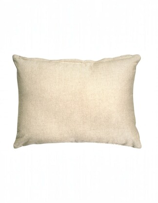 Samara Chenille Linen Blend Woven Cushion 35x55cm Olive