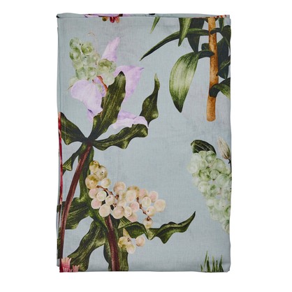NAPKINS-SET OF 4-100% LINEN-ENCHANTED SUMMER-SAGE-45X45CM