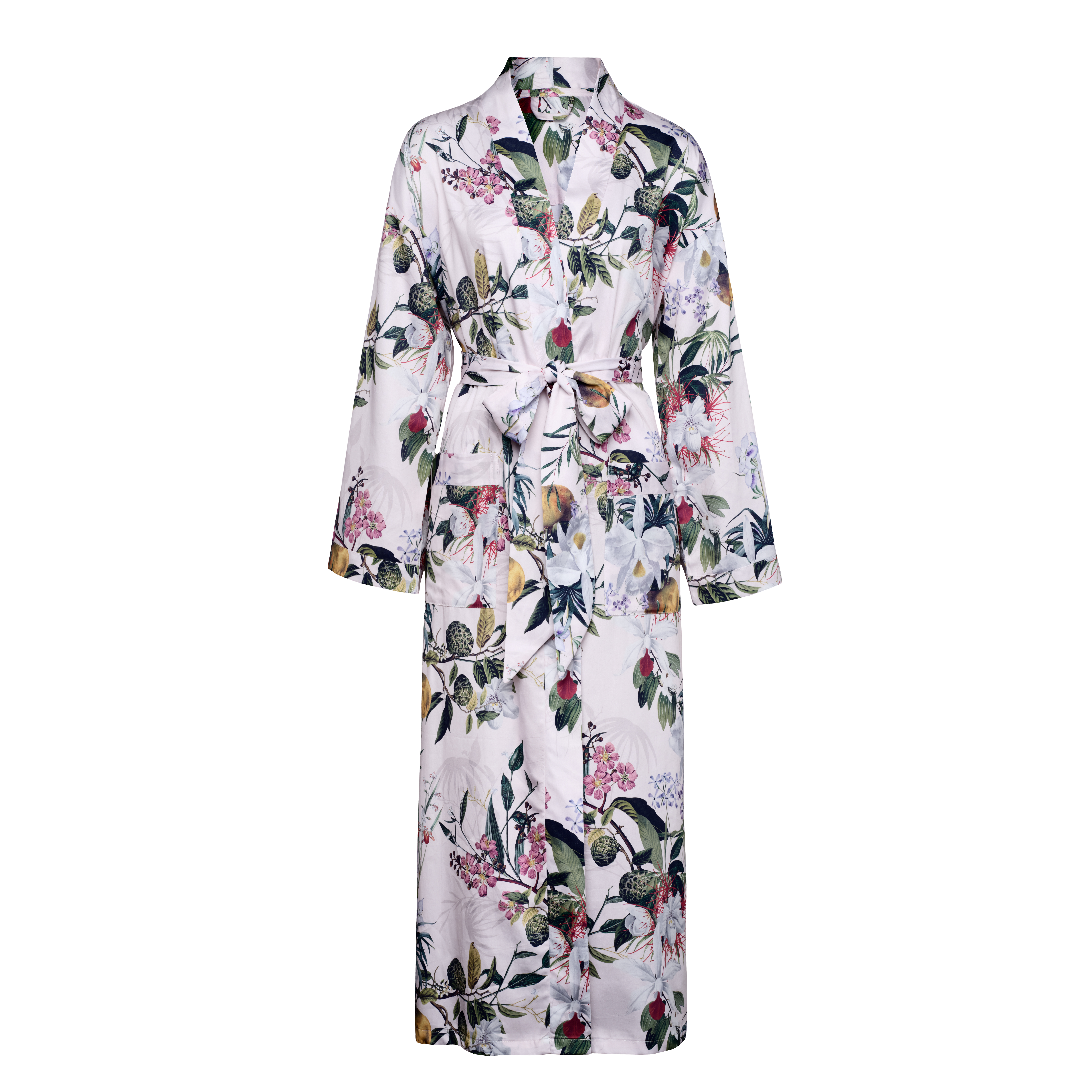ROBE-Cherie 100% Cotton Robes-Pink Floral