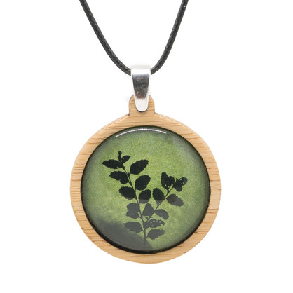 Myrtle Leaves Pendants - Bamboo