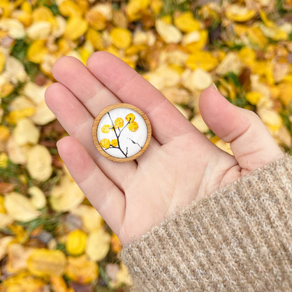 Deciduous Beech - Brooch