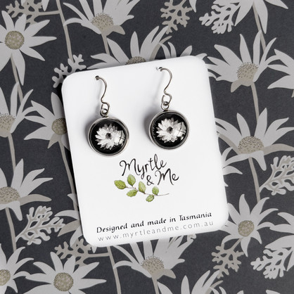 Everlasting Daisy - Drop Earrings