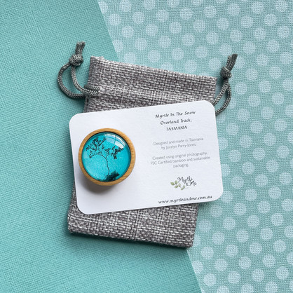 Myrtle Tree - Brooch