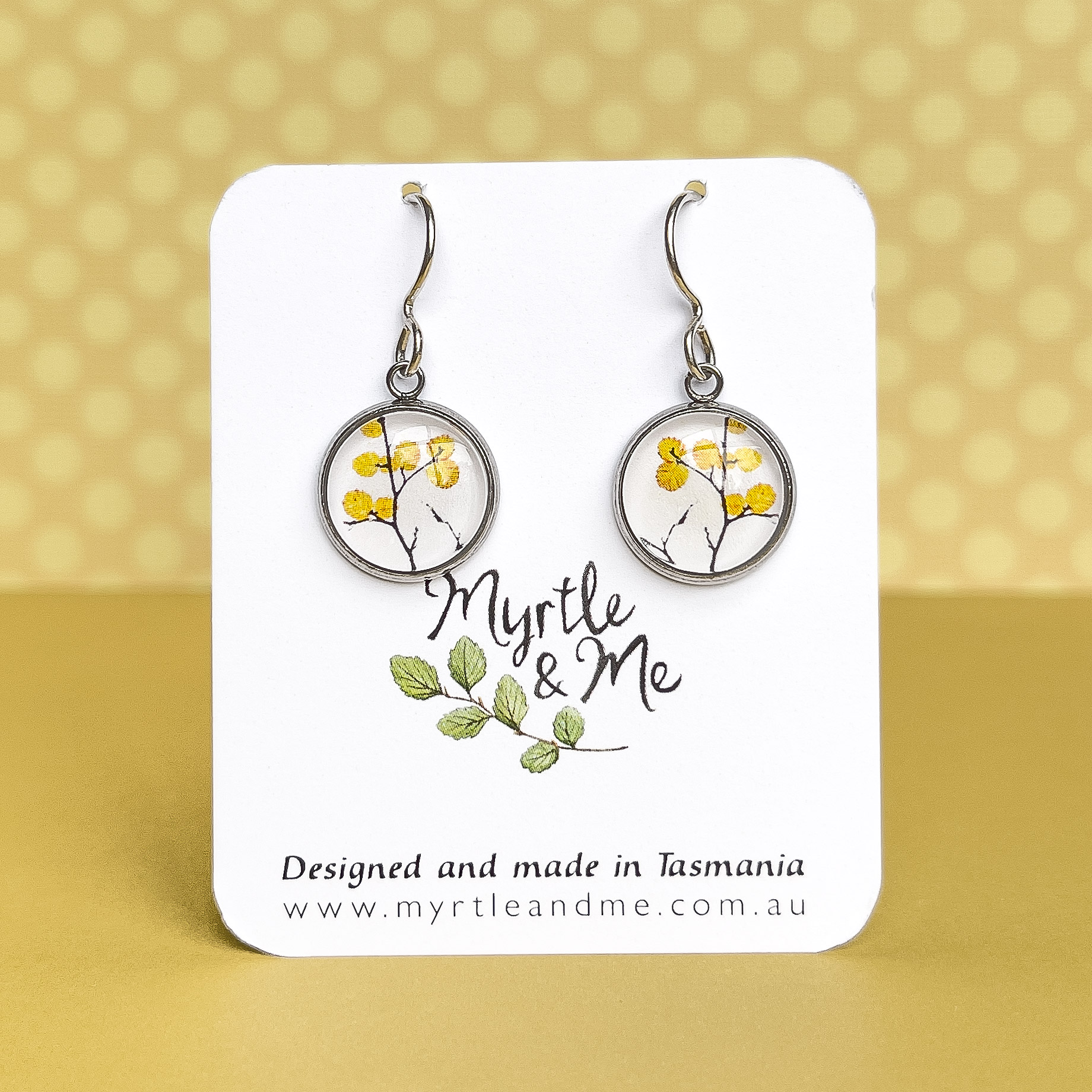 Deciduous Beech - Drop Earrings