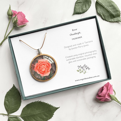 Rose Pendants - Bamboo