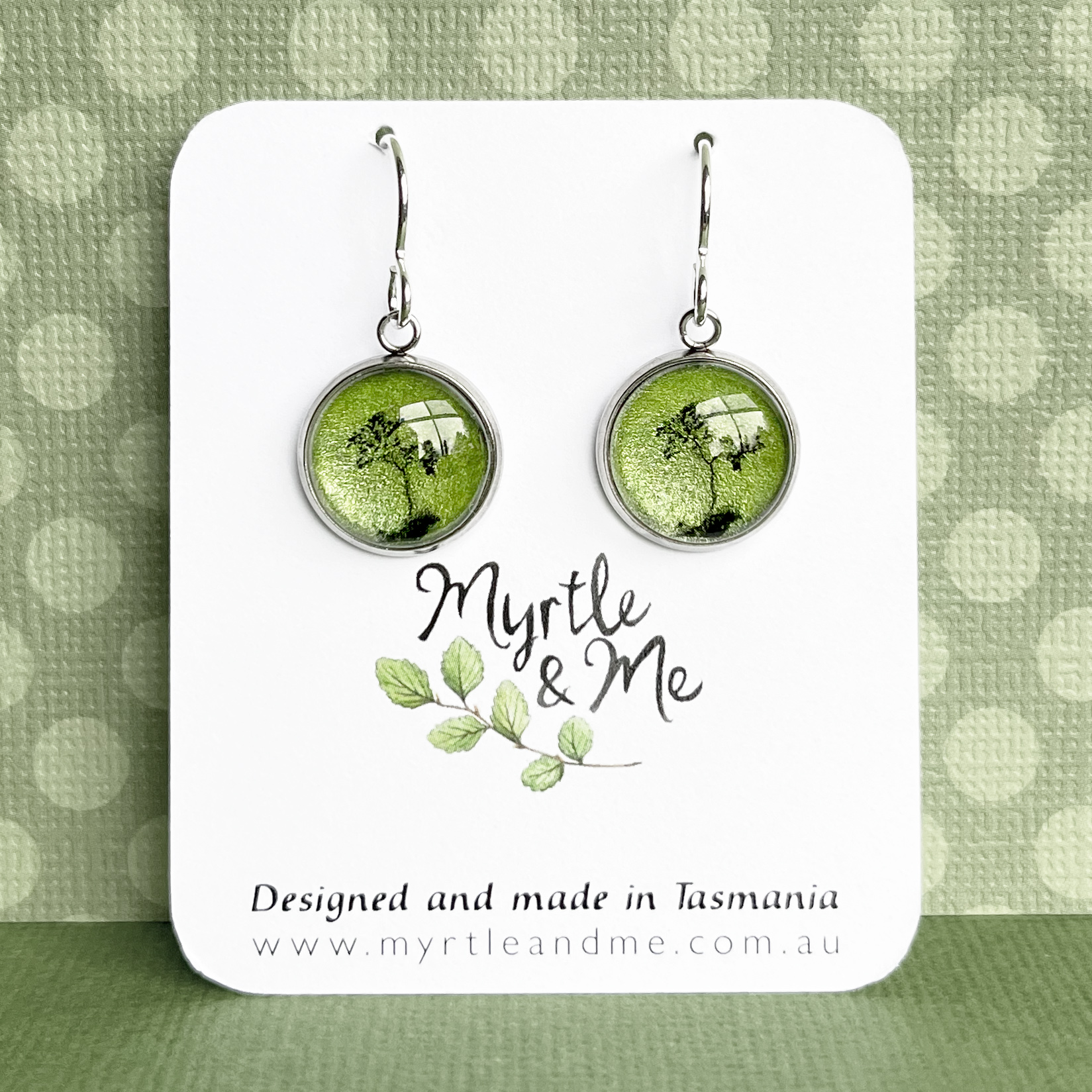 Myrtle Tree - Drop Earrings