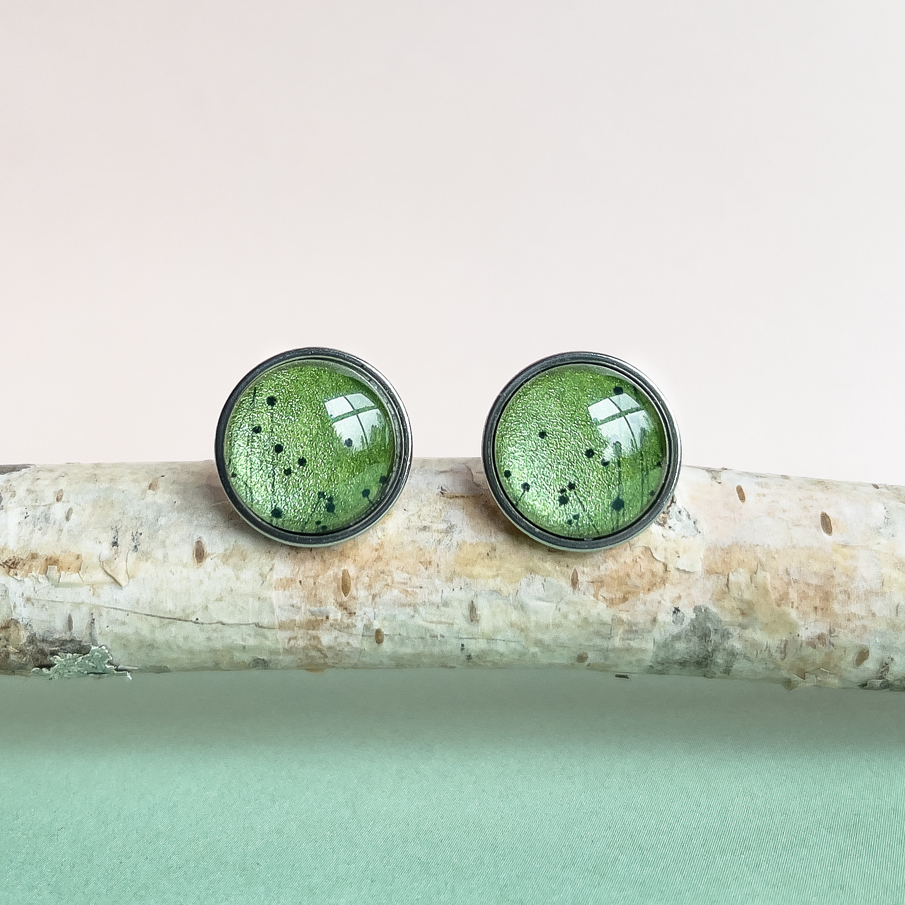 Buttongrass - Stud Earrings