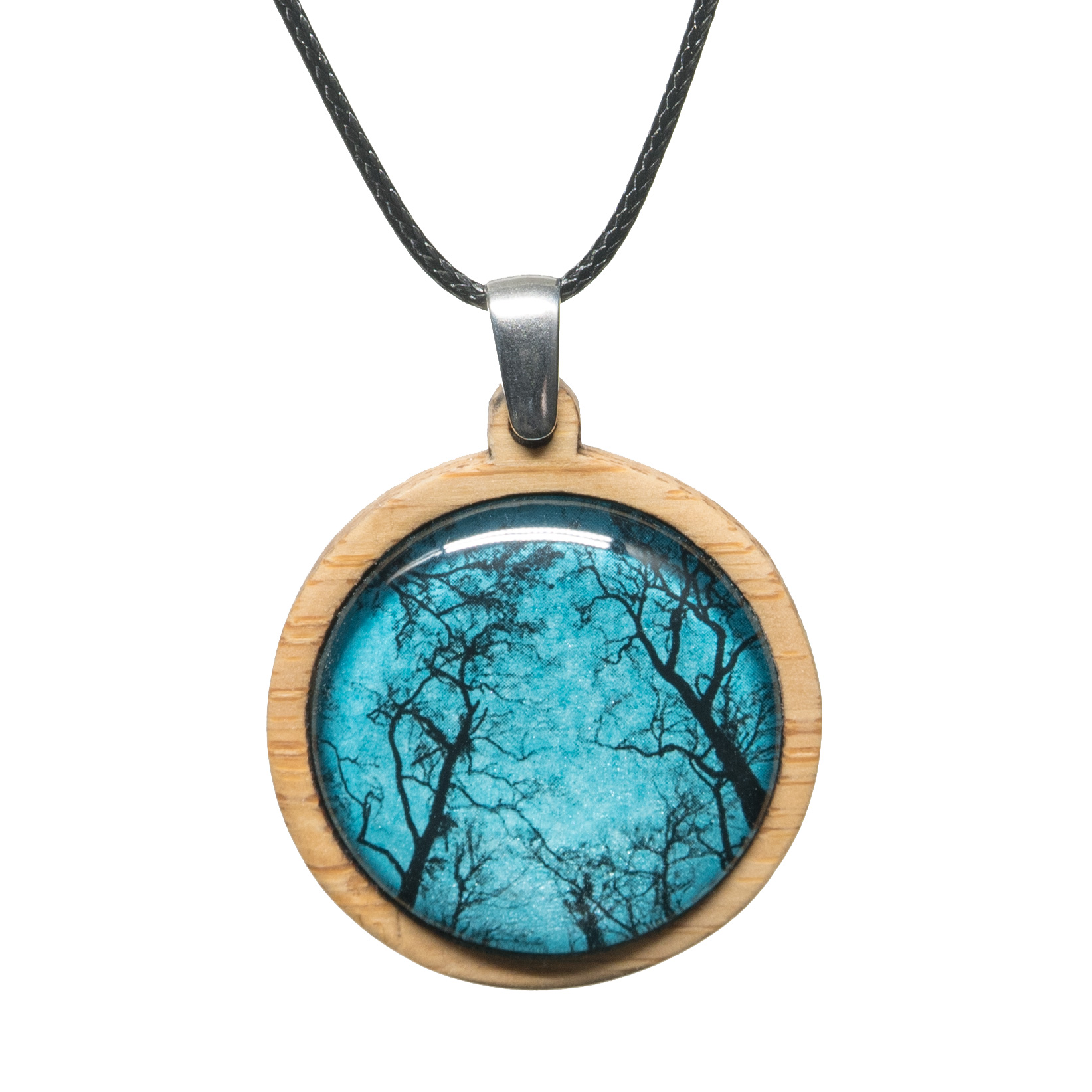 Gum Trees After Fire Pendants - Bamboo