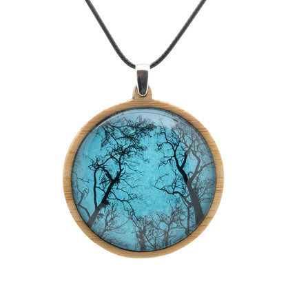 Gum Trees After Fire Pendants - Bamboo