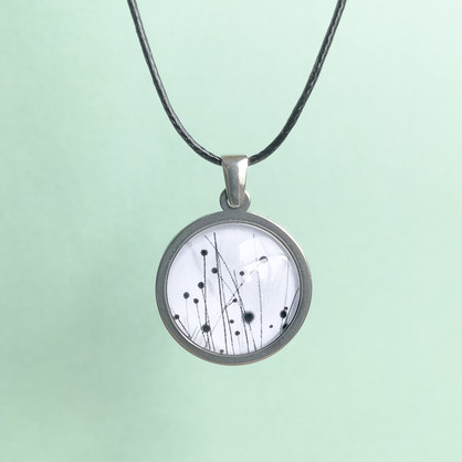 Buttongrass Pendants - Stainless Steel