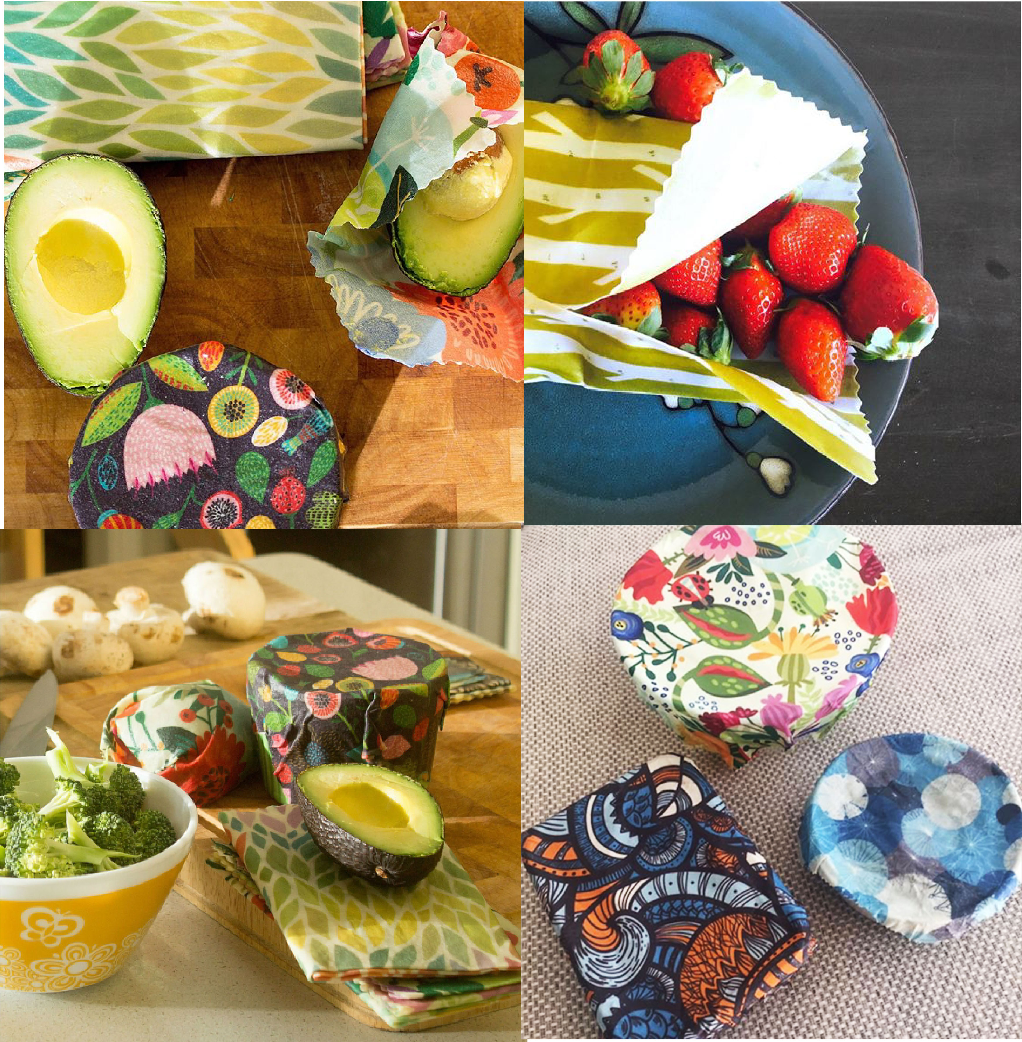 Bee Wrappy Food Wraps 4 Pack