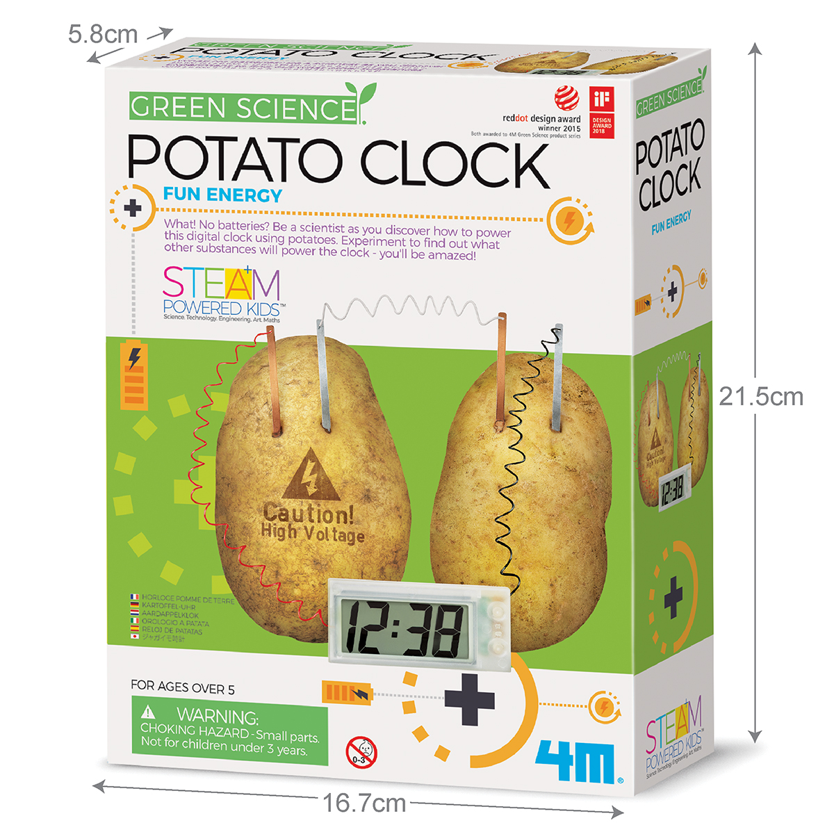 Potato Clock