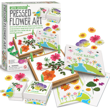Green Creativity/Pressed Flower Art