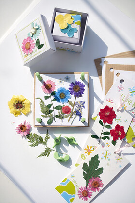 Green Creativity/Pressed Flower Art