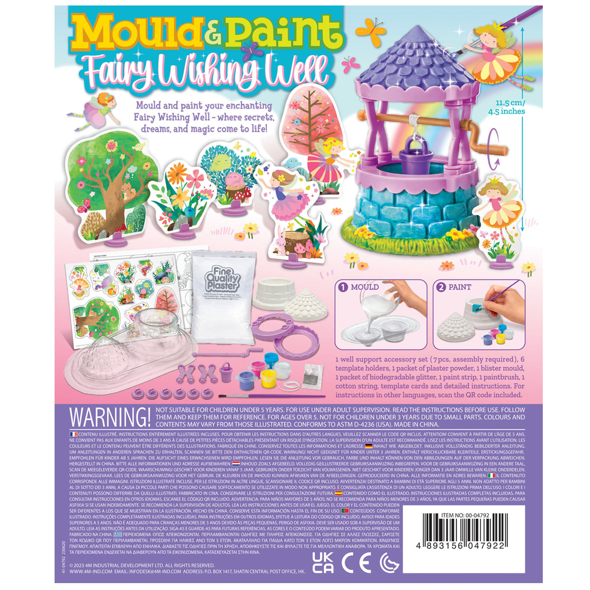 Mould & Paint Fairy Wishing Well