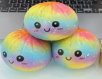 Rainbow Colour Dumpling Squisy